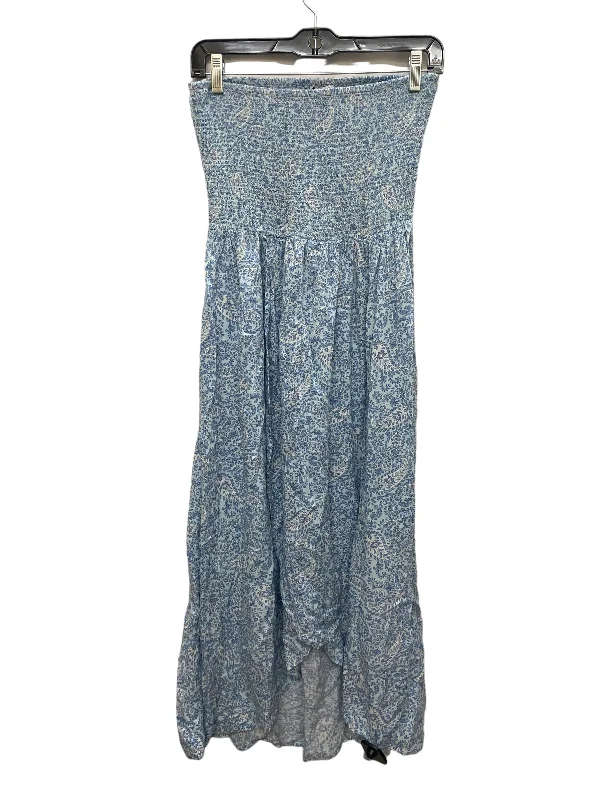 Dress Casual Midi By Clothes Mentor In Blue, Size: M