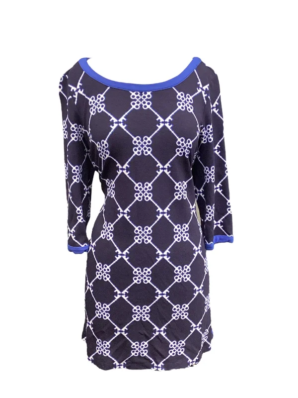 Dress Casual Midi By Crown And Ivy In Blue, Size: L