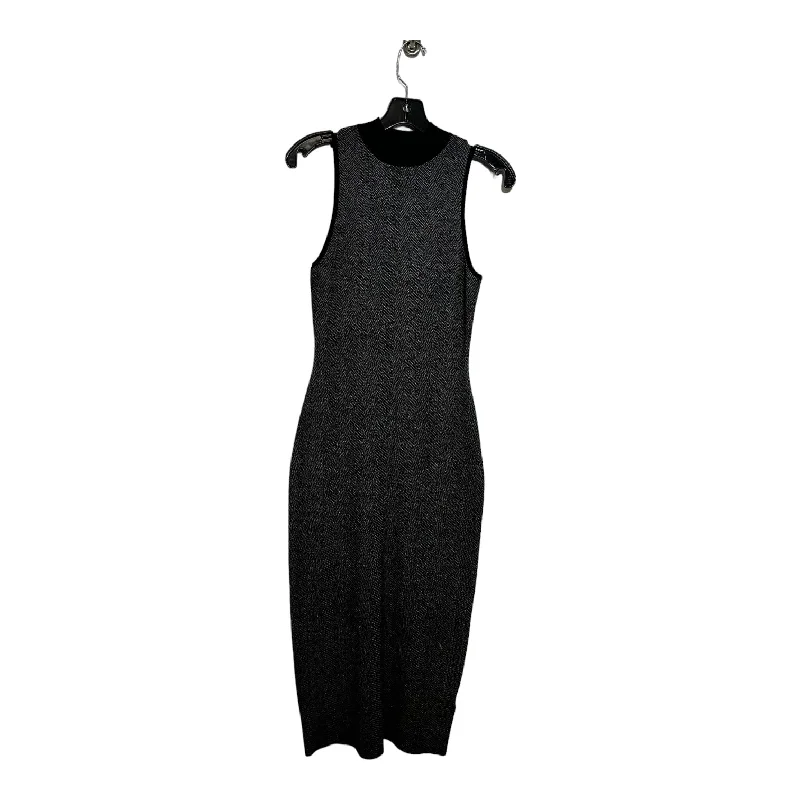 Dress Casual Midi By Express O In Black, Size: Xs