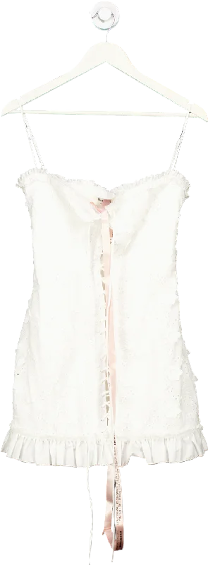 House of CB White Marlene Dress UK S