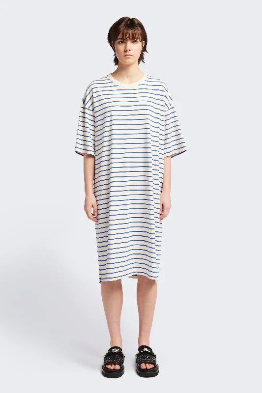 Nadir Dress Blue Stripe