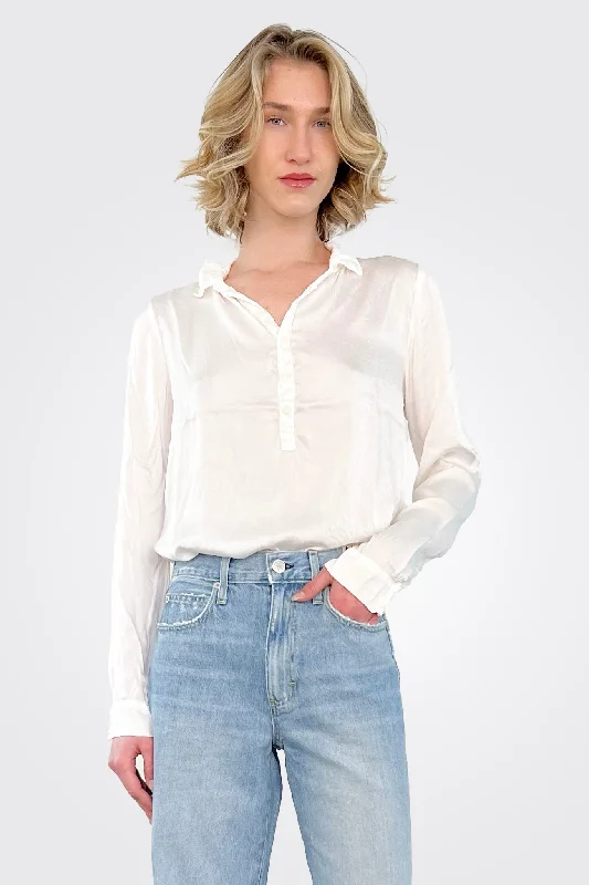 Tali Silk Shirt - White