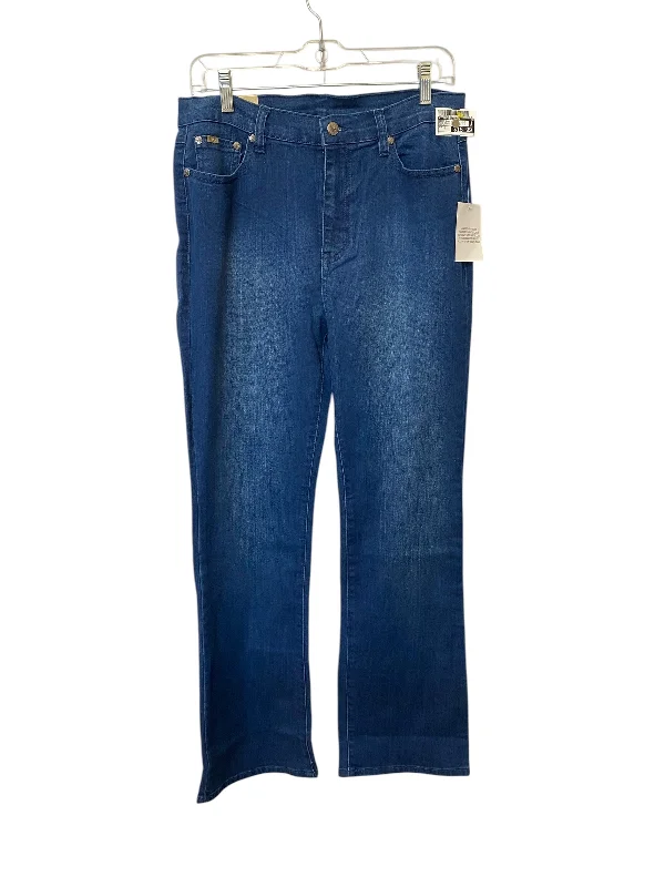 Jeans Boot Cut By Clothes Mentor In Blue Denim, Size: 10