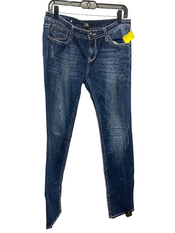 Jeans Boot Cut By Clothes Mentor In Blue Denim, Size: 10