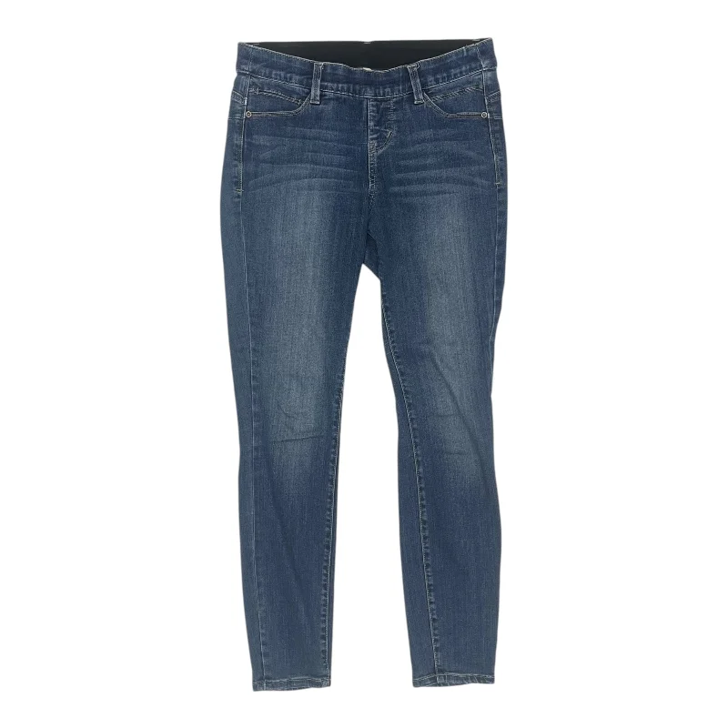 Jeans Jeggings By Jag In Blue Denim, Size:4