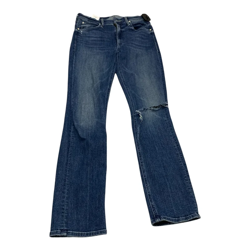 Jeans Skinny By Mother Jeans In Blue Denim, Size: 2