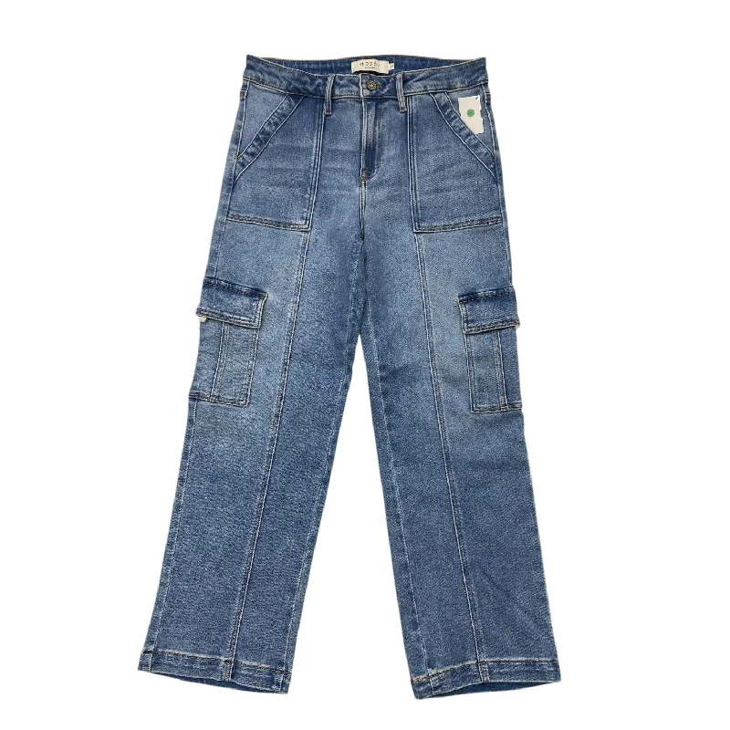 Jeans Straight By Hidden In Blue Denim, Size: 8