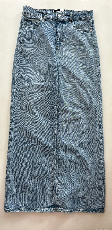 Jeans Straight By Loft In Denim, Size: 4