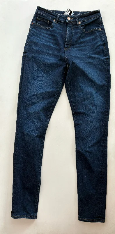 Jeans Straight By Loft In Denim, Size: 8