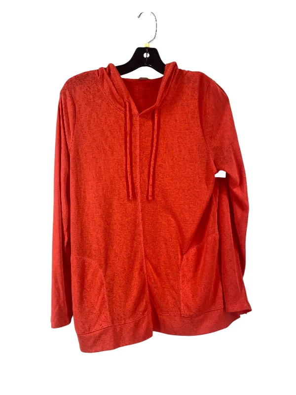 Top Long Sleeve By Chicos In Red, Size: S