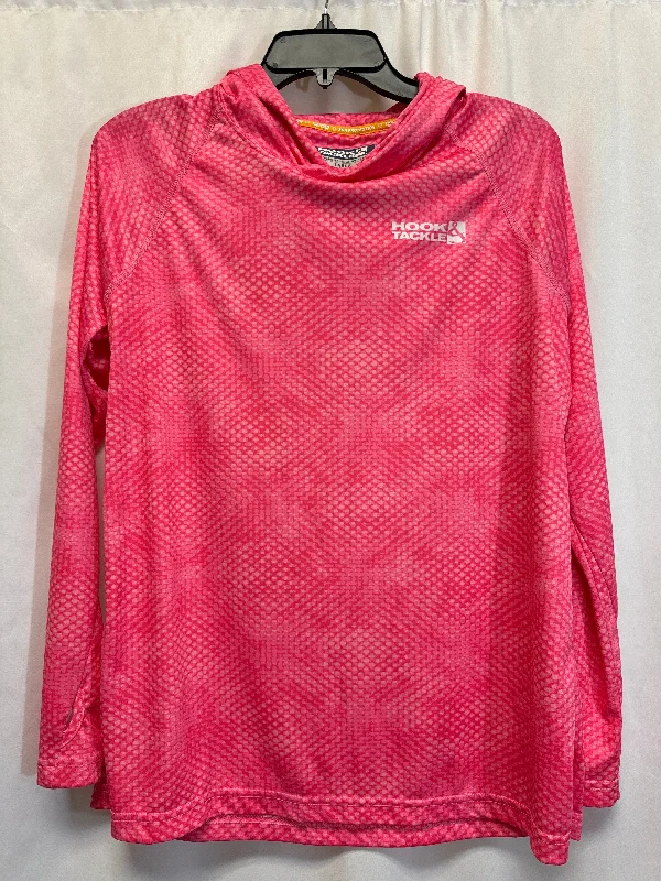 Top Long Sleeve By Clothes Mentor In Pink, Size: L